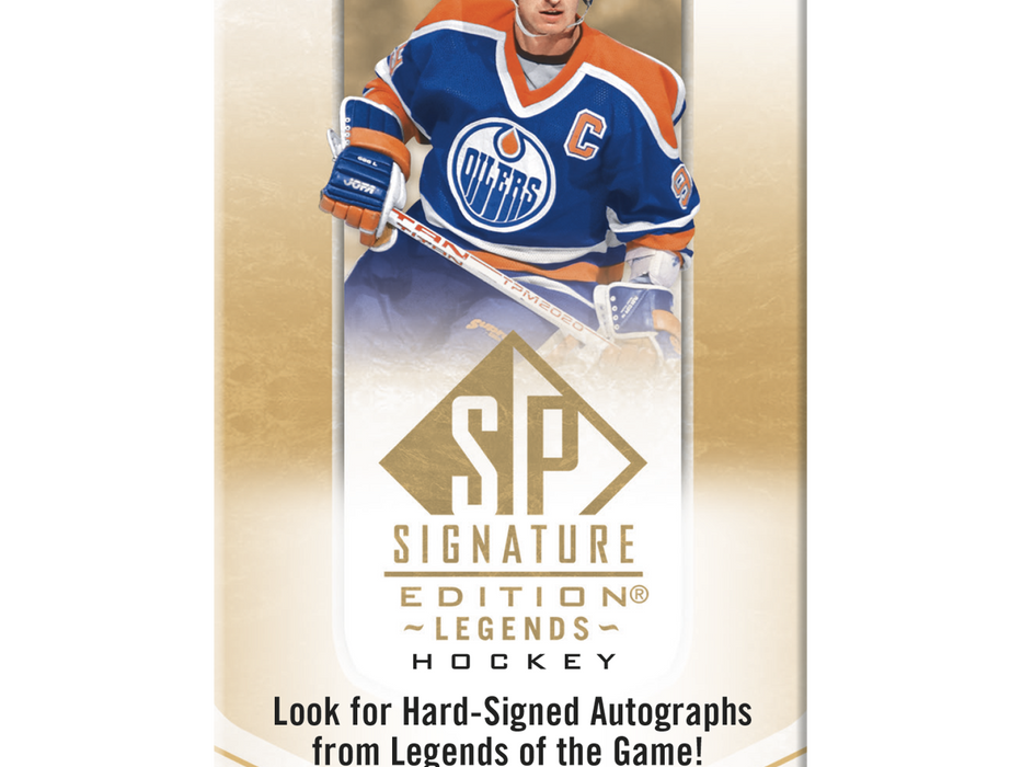 Sports Cards Upper Deck - 2020-21 - Hockey - SP Signature Edition - Legends - Sealed 16 Box Hobby Master Case - Cardboard Memories Inc.