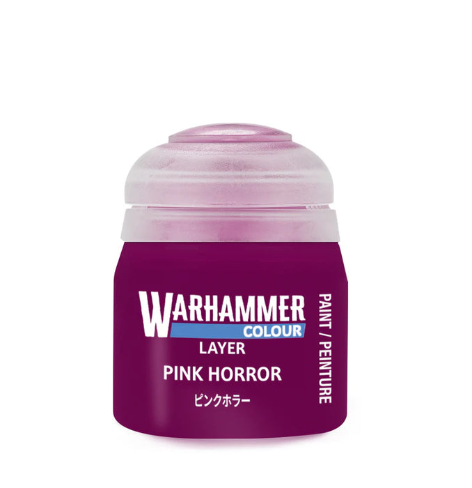 Paints and Paint Accessories Warhammer Colour - Layer - Pink Horror - 22-69 - Cardboard Memories Inc.