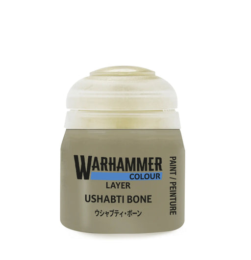 Paints and Paint Accessories Warhammer Colour - Layer - Ushabti Bone - 22-32 - Cardboard Memories Inc.