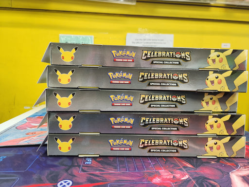 Trading Card Games Pokemon - 2021 - Celebrations - Pikachu V-Union - Special Collections Box - Cardboard Memories Inc.