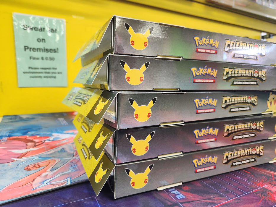 Trading Card Games Pokemon - 2021 - Celebrations - Pikachu V-Union - Special Collections Box - Cardboard Memories Inc.