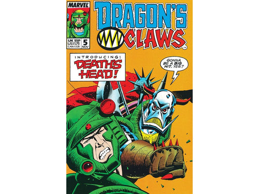 Comic Books Marvel Comics - Dragon's Claws (1988) 005 (Cond. VG+) 20301 - Cardboard Memories Inc.