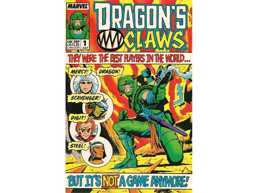 Comic Books Marvel Comics - Dragon's Claws (1988) 001 (Cond. FN) 20300 - Cardboard Memories Inc.