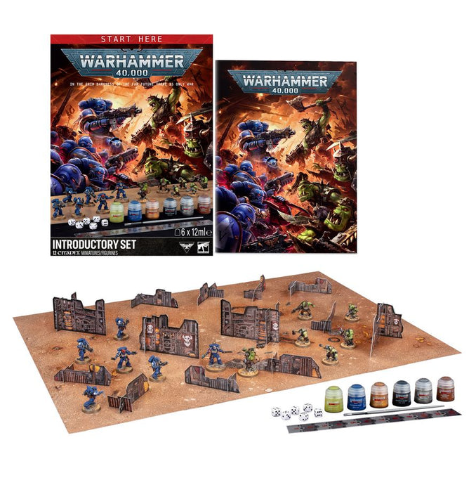Collectible Miniature Games Games Workshop - Warhammer 40K - 11th Edition - Introductory Set - 40-04 - Pre-Order - Cardboard Memories Inc.