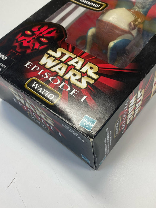 Action Figures and Toys Hasbro - Star Wars - Episode 1 - Watto - 12" Action Figure *DAMAGED BOX* - Cardboard Memories Inc.