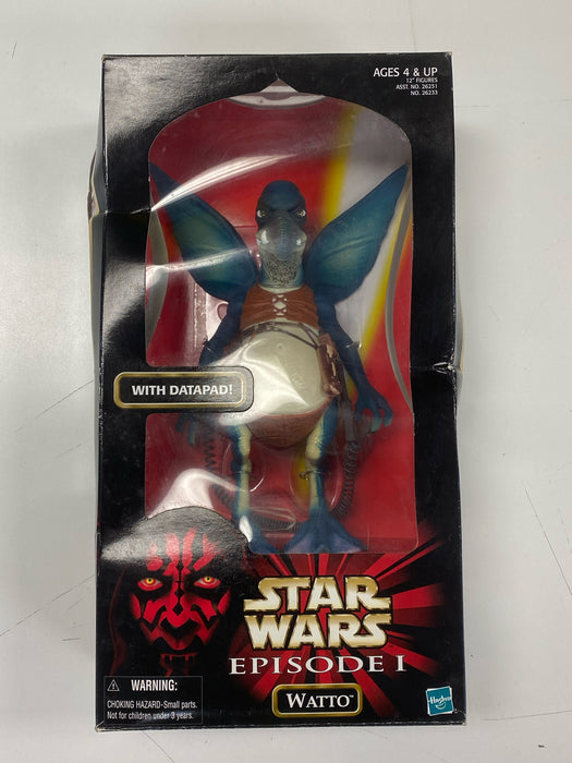 Action Figures and Toys Hasbro - Star Wars - Episode 1 - Watto - 12" Action Figure *DAMAGED BOX* - Cardboard Memories Inc.