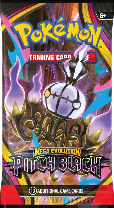 Trading Card Games Pokémon - Mega Evolution - Pitch Black - Booster Pack - Cardboard Memories Inc.