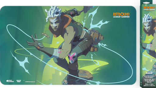 Riftbound - League of Legends Trading Card Game - Radiance - Playmat - Ekko - Cardboard Memories Inc.