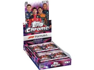 Sports Cards Topps - 2023 - Formula 1 Racing - Chrome - Hobby Box - Cardboard Memories Inc.