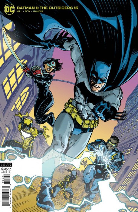 Comic Books DC Comics - Batman and the Outsiders (2018 3rd Series) 015 - Cover B Cully Hamner Variant Edition (Cond. VF-) - 4647 - Cardboard Memories Inc.