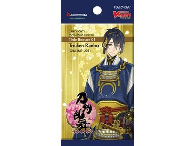 Trading Card Games Bushiroad - Cardfight!! Vanguard - Touken Ranbu Online 2021 - Booster Pack - Cardboard Memories Inc.