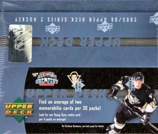 Sports Cards Upper Deck - 2005-06 - Hockey - Series 2 - Retail Box - Cardboard Memories Inc.