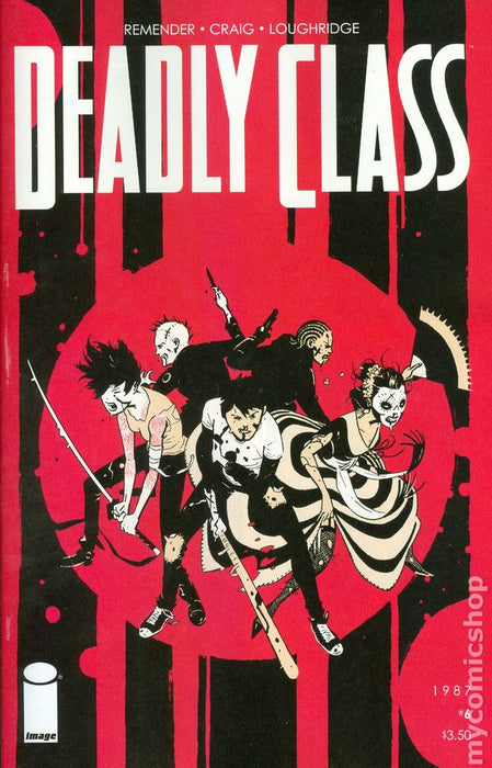 Comic Books Image Comics - Deadly Class (2013) 006 (Cond. FN-) - 3862 - Cardboard Memories Inc.