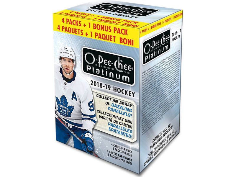 Sports Cards Upper Deck - 2018-19 - Hockey - O-Pee-Chee Platinum - Blaster Box - Cardboard Memories Inc.