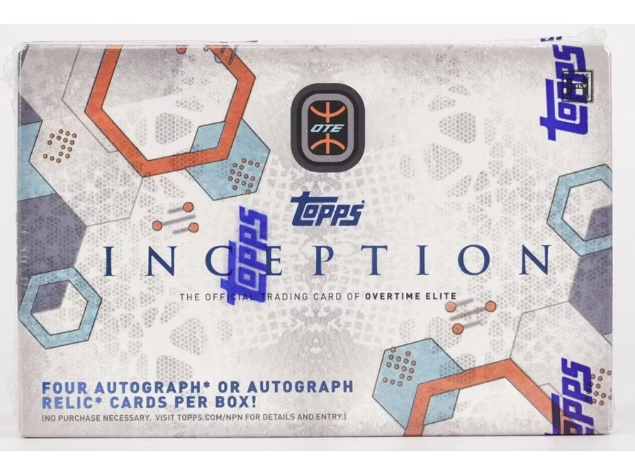 Sports Cards Topps - 2022-23 - Basketball - Overtime Elite - Inception -  Hobby Box - Cardboard Memories Inc.