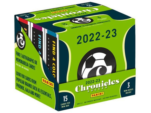 Sports Cards Panini - 2022-23 - Soccer - Chronicles - Hobby Box - Cardboard Memories Inc.