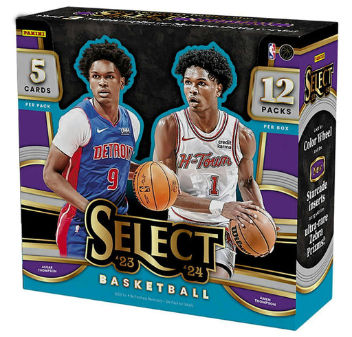 Sports Cards Panini - 2023-24 - Basketball - Select - Hobby Box - Cardboard Memories Inc.