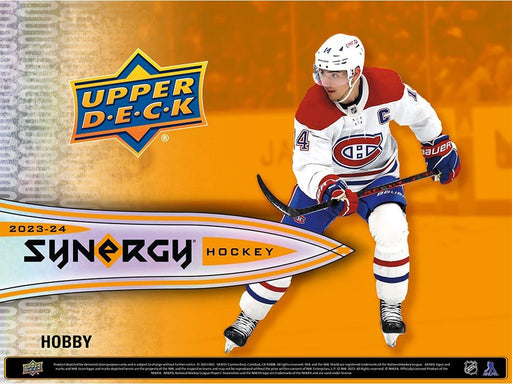 Sports Cards Upper Deck - 2023-24 - Hockey - Synergy - Hobby Box - Pre-Order June 5th 2024 - Cardboard Memories Inc.
