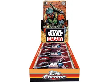 Non Sports Cards Topps - 2023 - Star Wars - Chrome - Galaxy - Hobby Box - Cardboard Memories Inc.