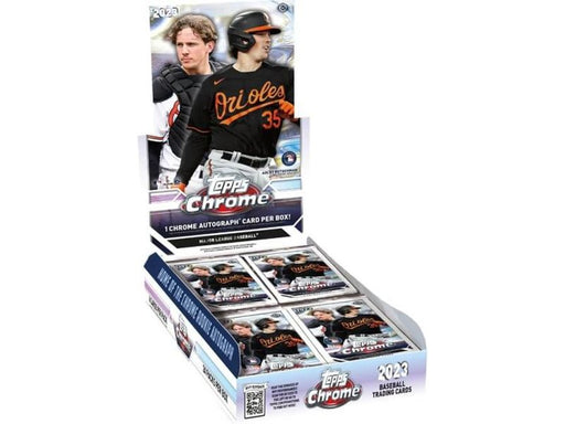 Sports Cards Topps - 2023 - Baseball - Chrome - Hobby Box - Cardboard Memories Inc.