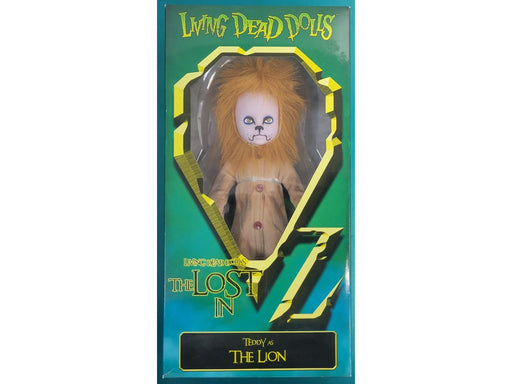 Action Figures and Toys Mezco Toys - Living Dead Dolls - Lost in Oz - Teddy as the Lion - Cardboard Memories Inc.