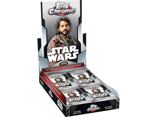 Non Sports Cards Topps - 2023 - Star Wars - Chrome - Hobby Box - Cardboard Memories Inc.