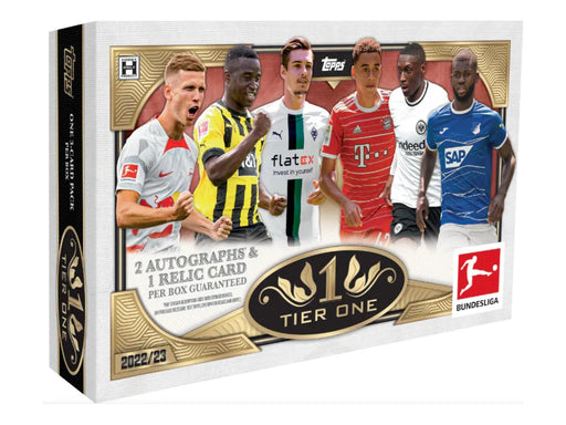 Sports Cards Topps - 2023 - Soccer - Bundesliga - Tier 1 - Hobby Box - Cardboard Memories Inc.