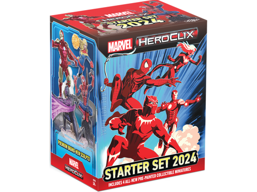 Action Figures and Toys Wizkids - Heroclix - Marvel - 2024 Starter Set - Cardboard Memories Inc.
