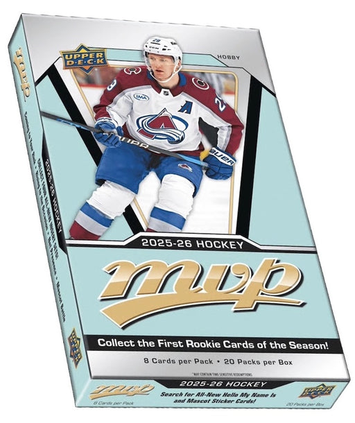 Sports Cards Upper Deck - 2025-26 - Hockey - MVP - Trading Card Hobby Box - Cardboard Memories Inc.