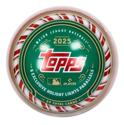 Sports Cards Topps - 2025 - Baseball - Holiday - Tin - Cardboard Memories Inc.