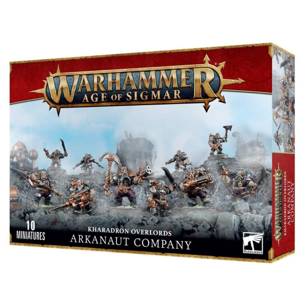 Collectible Miniature Games Games Workshop - Warhammer Age of Sigmar - Arkanaut Company - 84-35 - Cardboard Memories Inc.
