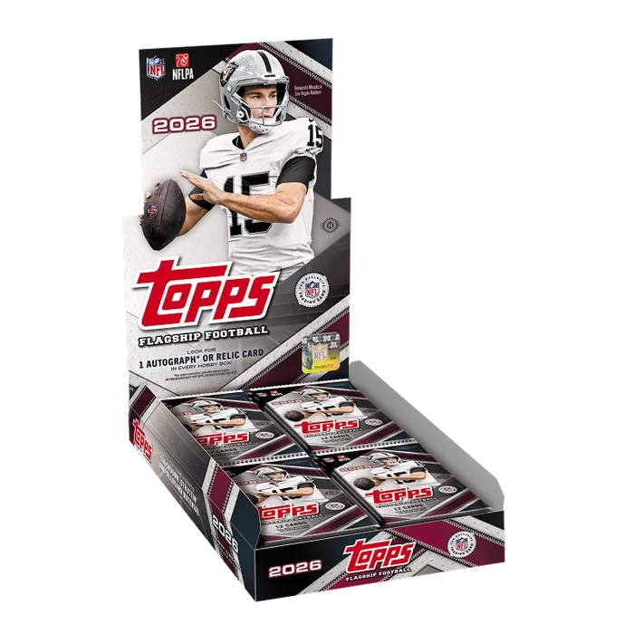 Topps - 2026 - Football - Flagship - Hobby Box |
Cardboard Memories Inc.
887521164028