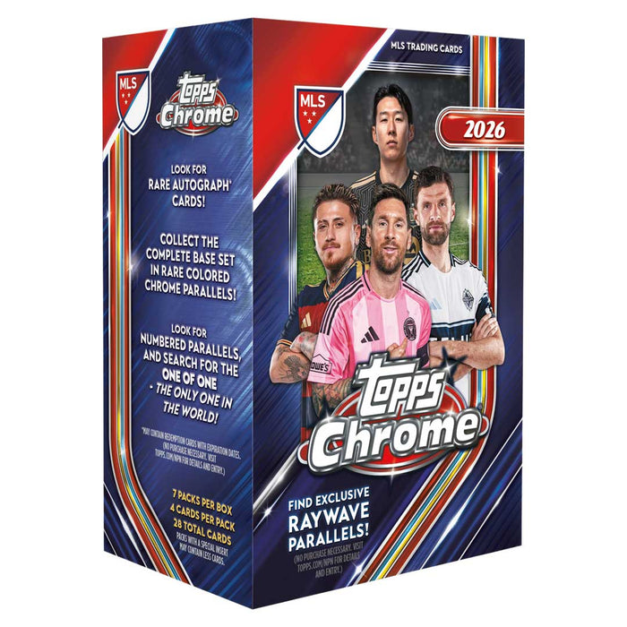 Topps - 2026 - Soccer - Major League Soccer - Chrome - Blaster Value Box