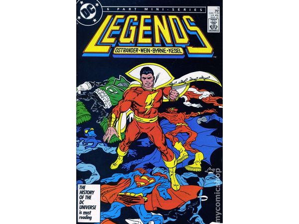 Comic Books DC Comics - Legends (1986 Series) 005 (Cond. VF-) - 20381 - Cardboard Memories Inc.