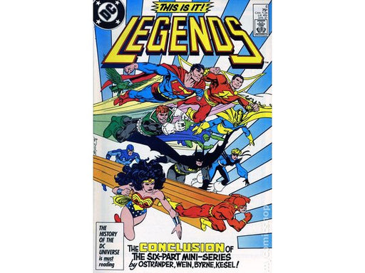 Comic Books DC Comics - Legends (1986 Series) 006 (Cond. VF-) - 20382 - Cardboard Memories Inc.