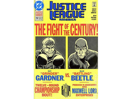 Comic Books DC Comics - Justice League America 052 (Cond. FN+) - 20407 - Cardboard Memories Inc.