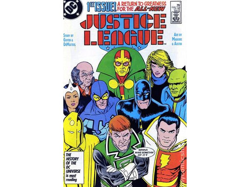 Comic Books DC Comics - Justice League America 001 (Cond. FN+) - 20410 - Cardboard Memories Inc.