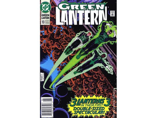 Comic Books DC Comics - Green Lantern 013 (1990) CVR A Variant Edition (Cond. VF-) - 20420 - Cardboard Memories Inc.