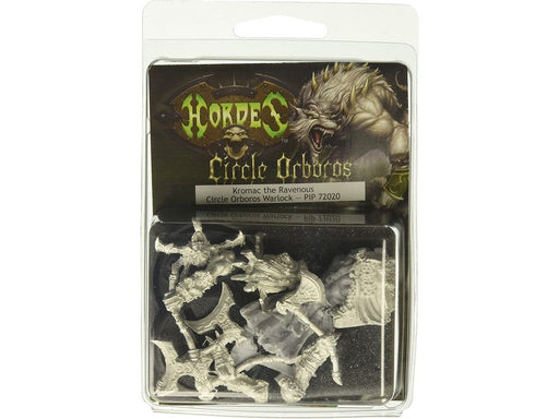 Collectible Miniature Games Privateer Press - Hordes - Circle Orboros - Kromac the Ravenous - PIP 72020 - Cardboard Memories Inc.