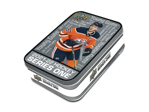 Sports Cards Upper Deck - 2021-22 - Hockey - Series 1 - 12 Collectors Tin Case - Cardboard Memories Inc.
