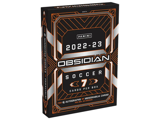 Sports Cards Panini - 2022-23 - Soccer - Obsidian - Hobby Box - Cardboard Memories Inc.