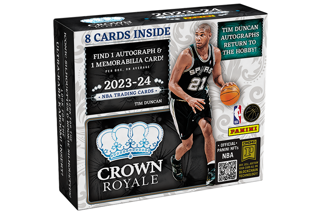 Sports Cards Panini - 2023-24 - Basketball - Crown Royale - Hobby Box - Cardboard Memories Inc.