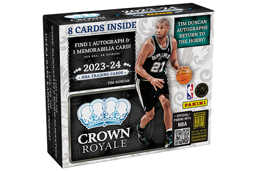 Sports Cards Panini - 2023-24 - Basketball - Crown Royale - Hobby Box - Cardboard Memories Inc.