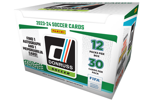 Sports Cards Panini - 2023-24 - Soccer - Donruss - Hobby Box - Cardboard Memories Inc.