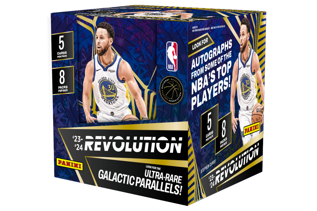 Sports Cards Panini - 2023-24 - Basketball - Revolution - Hobby Box - Cardboard Memories Inc.