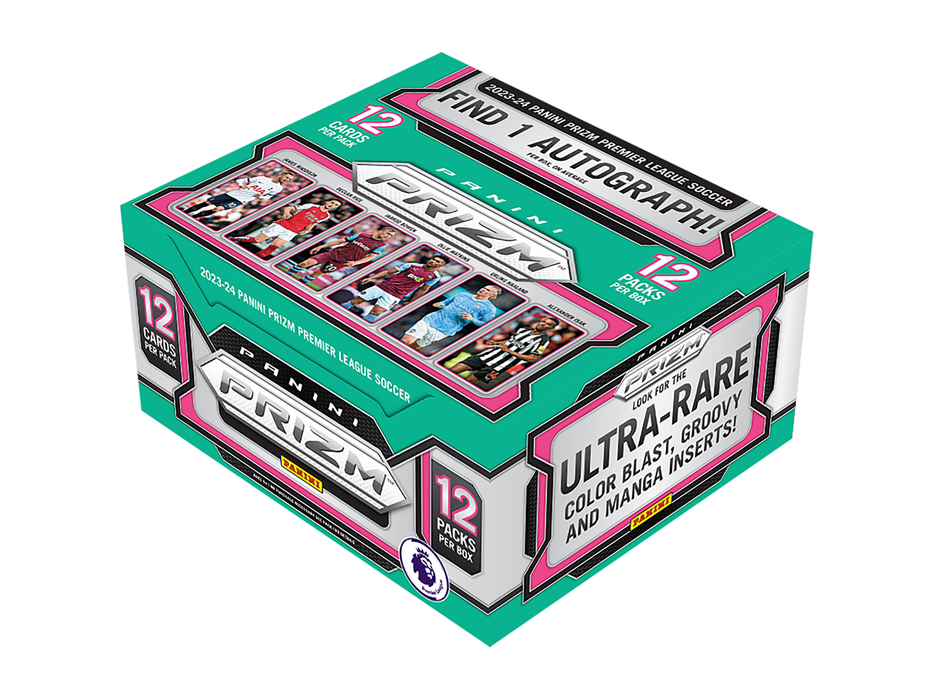 Sports Cards Panini - 2023-24 - Soccer - Prizm - English Premier League - Hobby Box - Cardboard Memories Inc.