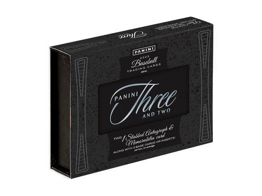 Sports Cards Panini - 2023 - Baseball - Three and Two - Hobby Box - Cardboard Memories Inc.