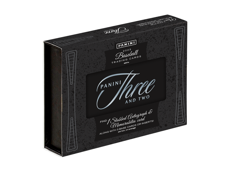 Sports Cards Panini - 2023 - Baseball - Three and Two - Hobby Box - Cardboard Memories Inc.