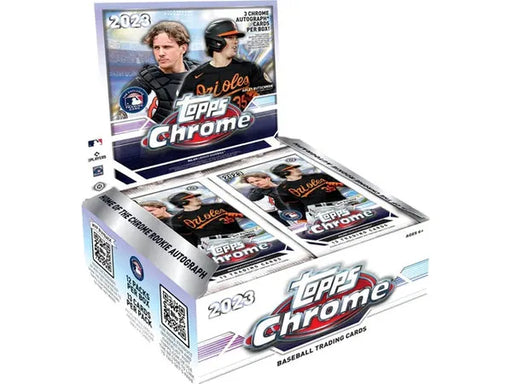 Sports Cards Topps - 2023 - Baseball - Chrome - Jumbo Box - Cardboard Memories Inc.