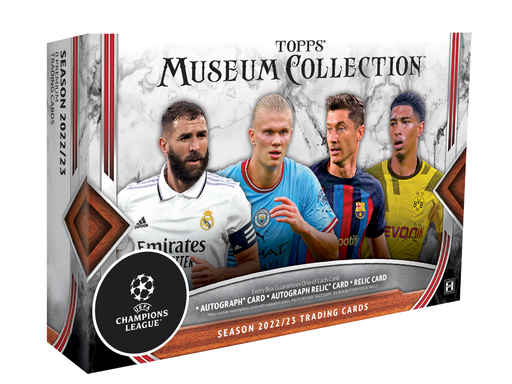 Sports Cards Topps - 2022-23 - Soccer - UEFA Champions League Museum Collection - Hobby Box - Cardboard Memories Inc.